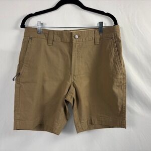 Columbia Sportswear Men's Cargo Shorts Outdoor Hiking Tan 32